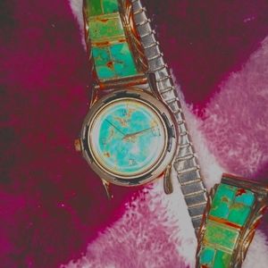 Turquoise watch